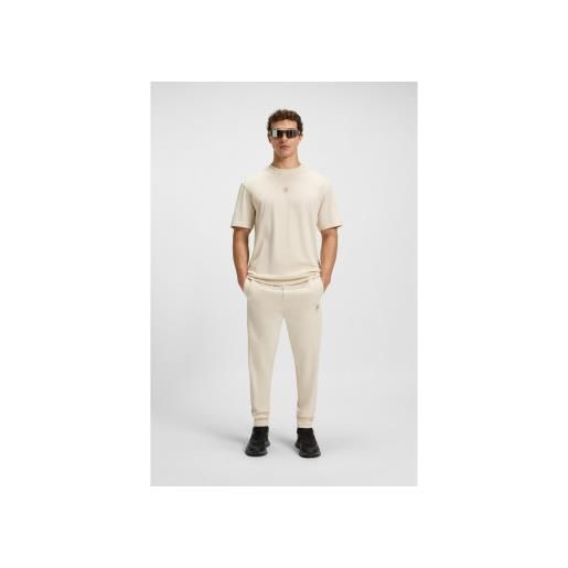 BOSS per uomo. 50543860 pantaloni della tuta beige [3279287], casual, cotone