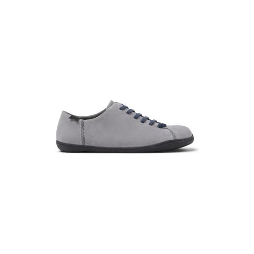 Camper unisex. K100249-063 pantofole in pelle grigia peu [3280562], basso, stringhe, casual, grigio