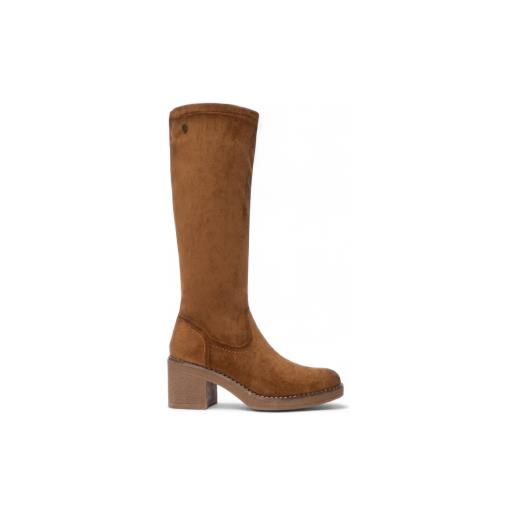 Refresh per donna. 17303701-camel stivali 173037 marrone [3281858], 5 a 8cm, cerniera, casual