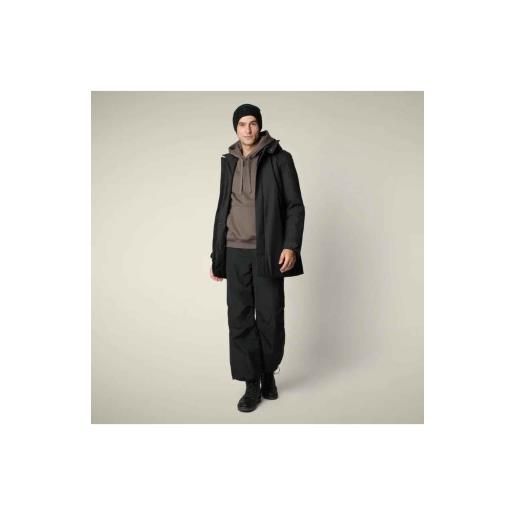 Save The Duck per uomo. D41584m-wolt21 parka sid nero [3282892], casual, poliamide