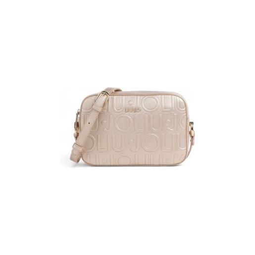 Liu Jo per donna. Af5159-e0538 borsa a tracolla manhattan beige [3284205], casual, poliestere