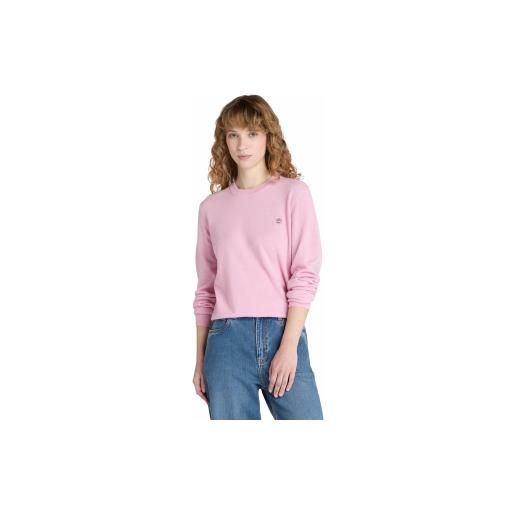 Timberland per donna. Tb0a41pbeyv1 maglia in lana merino rosa [3291808], casual