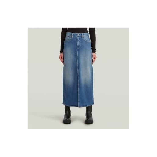 G-Star per donna. D24385-e106-h452 gonna blu viktoria [3296031], casual, cotone, denim