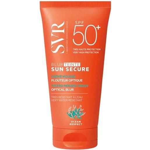Svr sun secure crema mousse blur levigante ottico spf50+ 50ml - zero sprechi