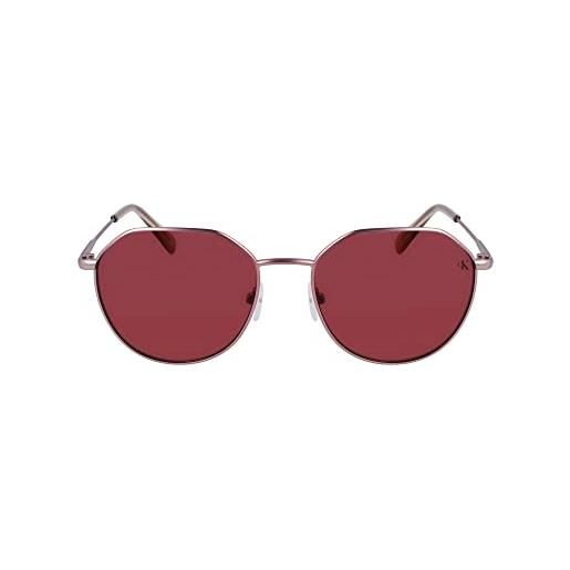 Calvin Klein Jeans ckj23201s 671 rose sunglasses unisex metallo, round, 55