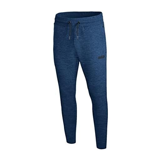 JAKO, pantaloni da jogging da donna premium basics, donna, pantaloni da jogging da donna. , 8429, blu marino mélange, 40