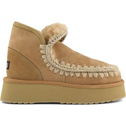 MOU stivale mini eskimo platform - mu. Fw681000a - grigio