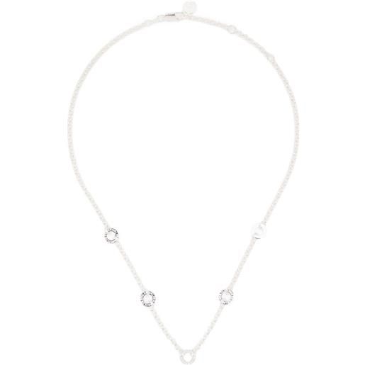 Stolen Girlfriends Club collana con ciondolo - argento