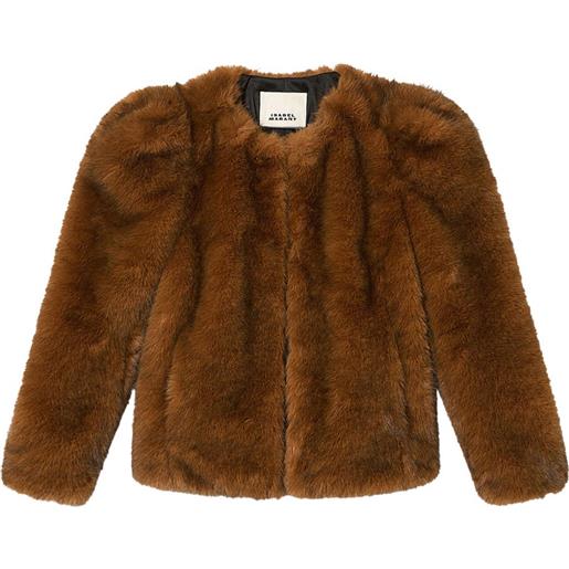 ISABEL MARANT piumino bahria - marrone