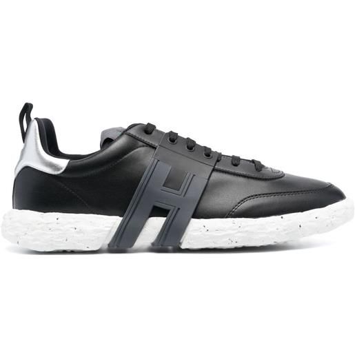 Hogan sneakers con applicazione - nero