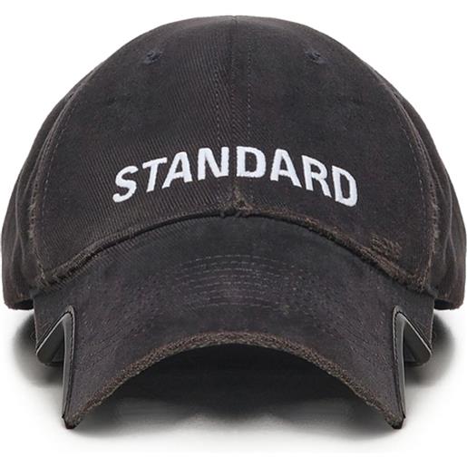 Balenciaga cappello da baseball con logo - nero