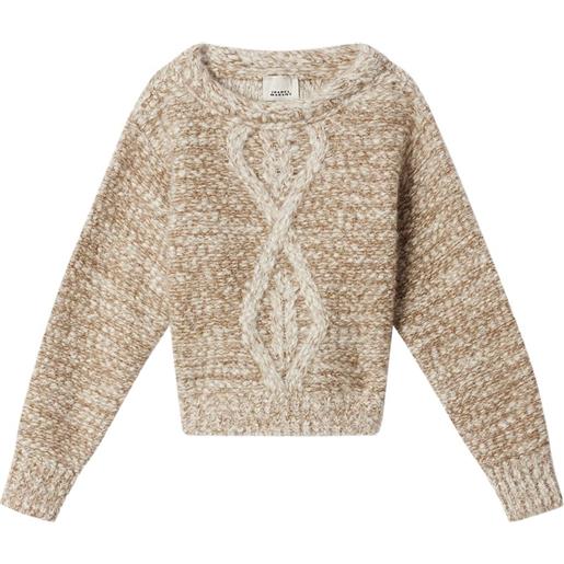 ISABEL MARANT maglione dorota - toni neutri