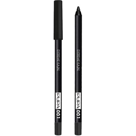 Pupa extreme kajal 001 extreme black matita occhi lunga durata colore intenso 1,6 gr kajal