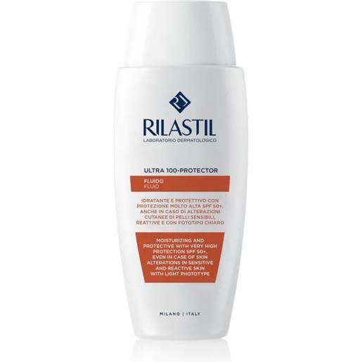 GANASSINI COSMETIC rilastil sun system solare ultra 100 fluido protezione molto alta 50 ml