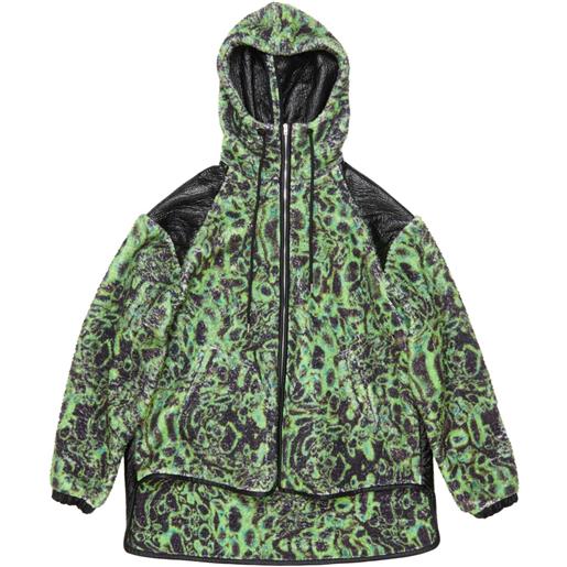 Acne Studios giacca con cappuccio - verde