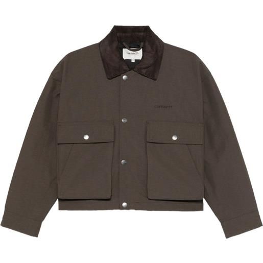 Carhartt WIP giacca dunham - marrone