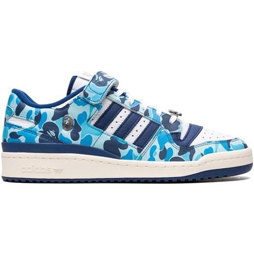 adidas sneakers forum 84 30th anniversary blue camo