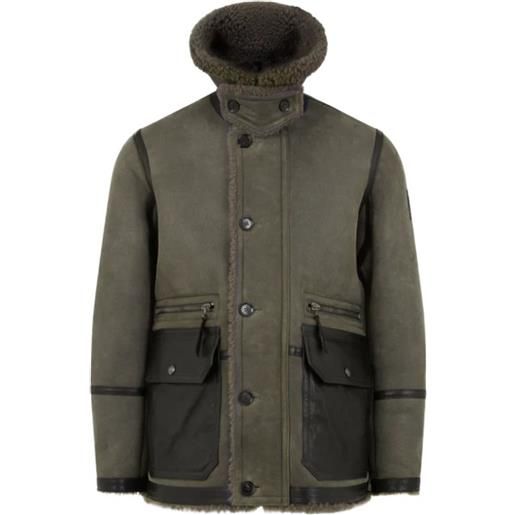 Belstaff cappotto con tasche - grigio