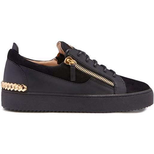 Giuseppe Zanotti sneakers frankie con catena - nero