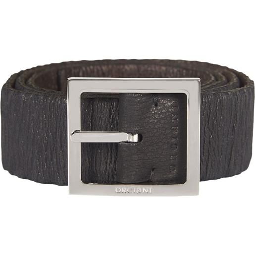 Orciani cintura con fibbia squadrata - marrone