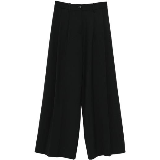 Nine In The Morning pantaloni con pieghe - nero