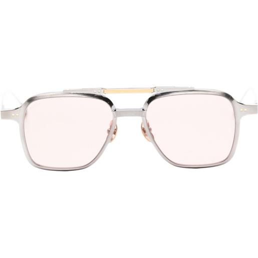 Massada occhiali da sole white circle - argento