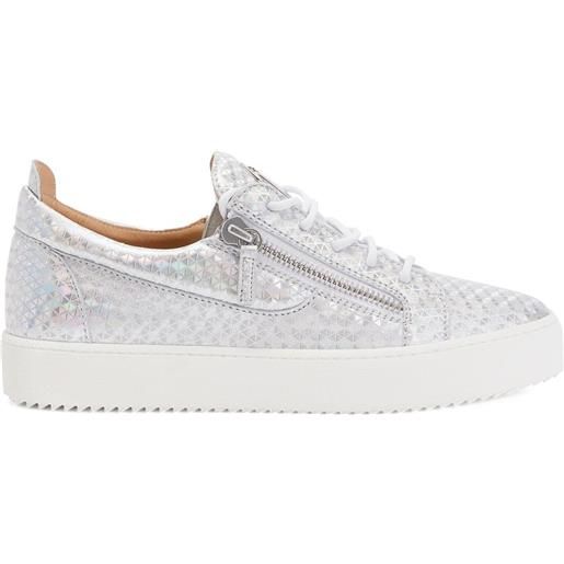 Giuseppe Zanotti sneakers frankie kaleido - argento