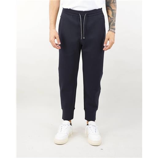 EMPORIO ARMANI pantaloni jogger in double jersey emporio armani