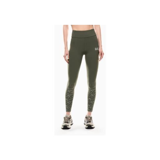 EA7 per donna. 7w000589_af12625 leggings verdi ventus7 lab [3256090], sportivo, verde, multisport, poliamide