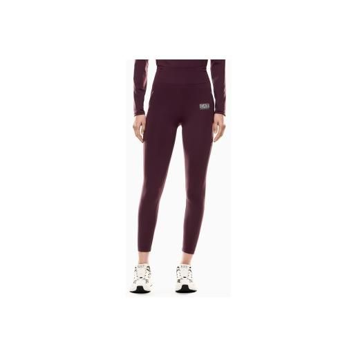 EA7 per donna. 7w000594_af13534 leggings lilla furor7 [3256130], sportivo, multisport, poliamide