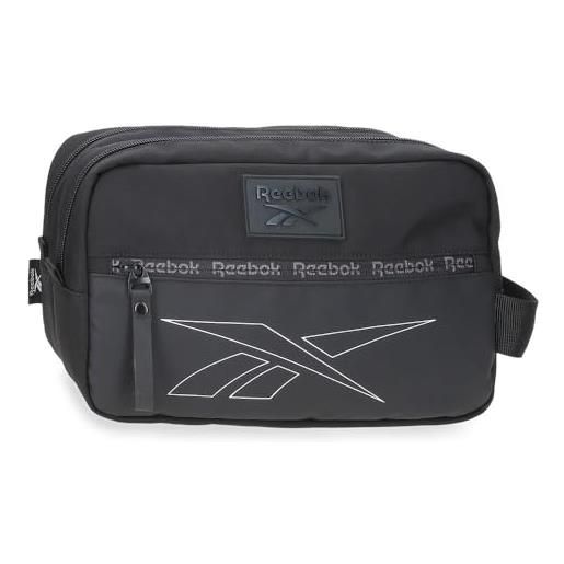 Reebok columbus nececer adattabile nero 26 x 16 x 12 cm poliestere by joumma bags