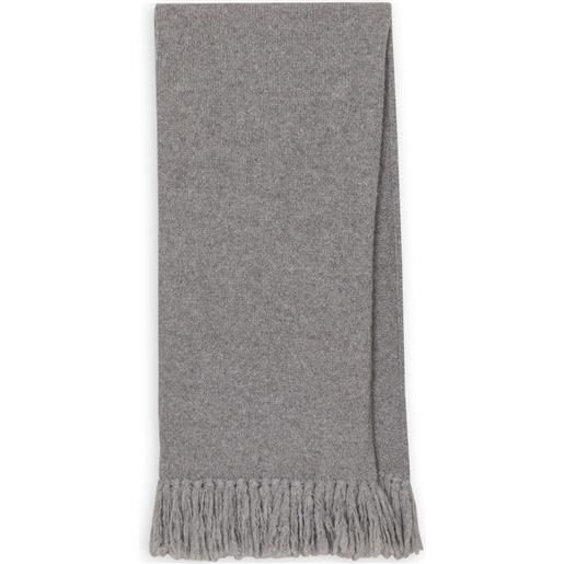 Dolce & Gabbana sciarpa con frange - grigio