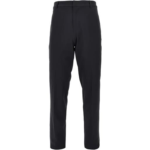 Emporio Armani pantaloni con passanti - blu