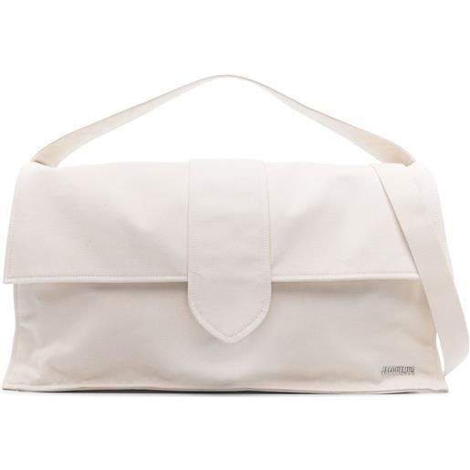 Jacquemus borsone le bambino de voyage - toni neutri