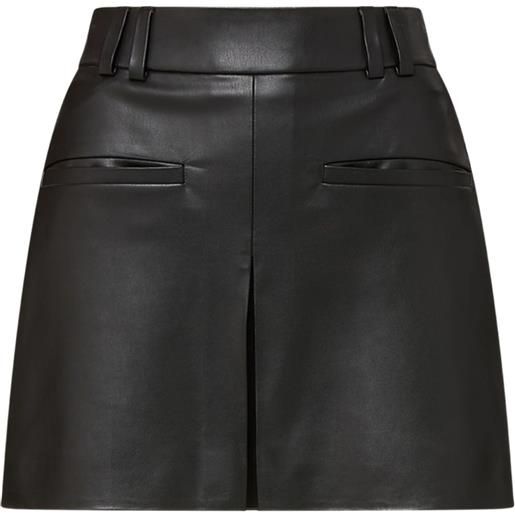 Veronica Beard gonna svasata con inserti - nero