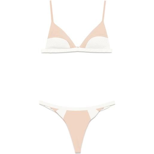 Badeanzug Alice, Streifen Maillot de Bain Une pièce, Marine