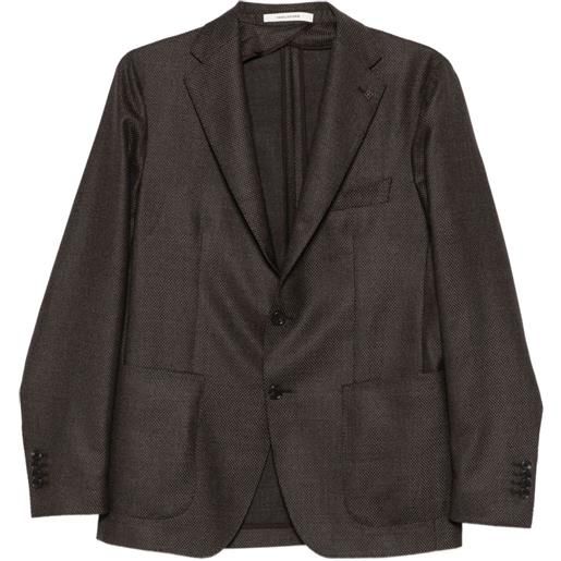 Tagliatore giacca con tasche applicate - marrone