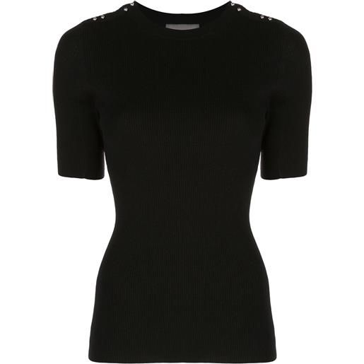 3.1 Phillip Lim t-shirt a coste - nero