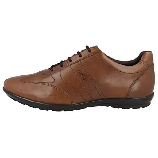 Geox uomo symbol b, scarpe uomo, marrone browncotto, 41 eu