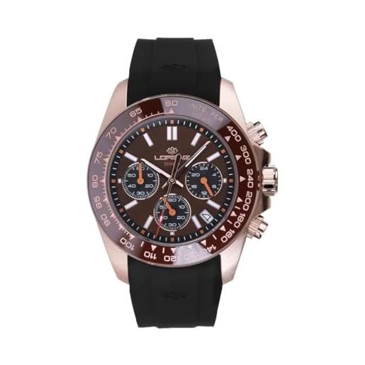 Lorenz di300 chronograph 030274dd - orologio da uomo sportivo - cronografo subaqueo professionale fino a 300 metri con cinturino in resina