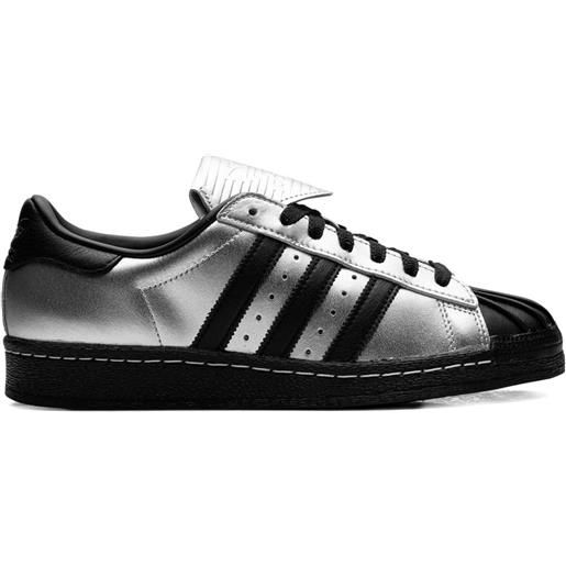 adidas sneakers superstar 82 "silver metallic/core black/core black" - argento