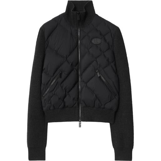 Burberry giacca trapuntata - nero