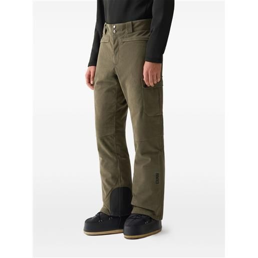 Colmar pantaloni da sci effetto velluto - verde
