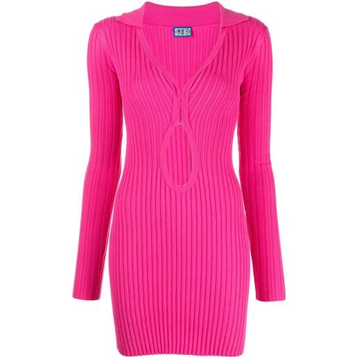 Lhd abito vida con cut-out - rosa