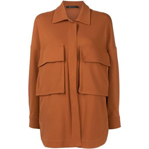 Lenny Niemeyer camicia con tasche - marrone