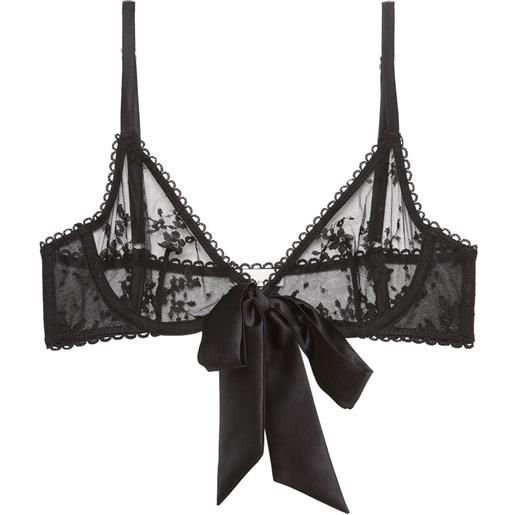 Fleur Du Mal reggiseno untie me - nero
