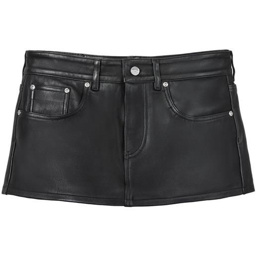 Marc Jacobs shorts the leather - nero