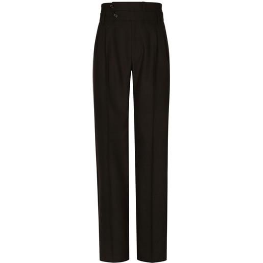 Dolce & Gabbana pantaloni sartoriali - nero