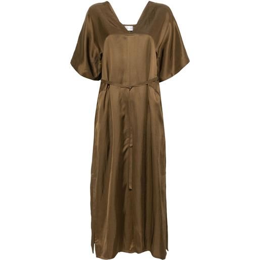 Christian Wijnants abito midi dambira - verde