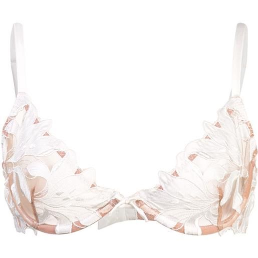 Fleur Du Mal reggiseno lily - bianco